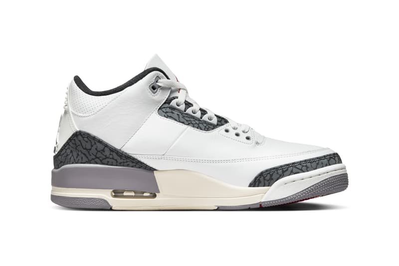 Air Jordan 3 Cement Grey CT8532106 Release Date Hypebeast