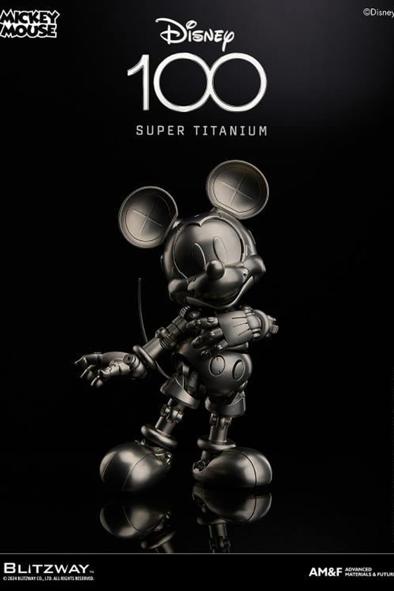 This Titanium Mickey Mouse Action Figure Costs $2,100 USD | Hypebeast