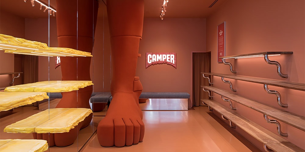 Свободно в Лондоне: представлена ​​реконструкция магазина Camper’s Regent Street