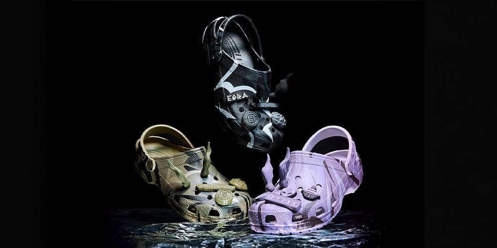 Внеземной стиль в последней коллекции CLOT x Crocs