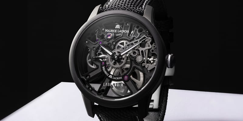 Maurice Lacroix Label Noir MASTERPIECE Skeleton | Hypebeast