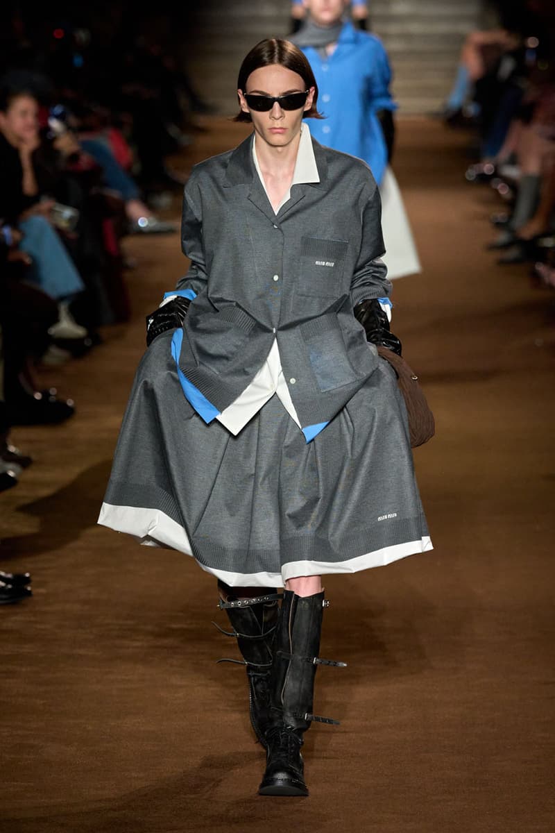 Miu Miu FW24 Takes Us Back to Our Childhood Wardrobe | Hypebeast