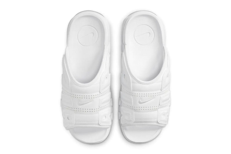 Nike Air More Uptempo Slide "Triple White" FD9883101 Hypebeast