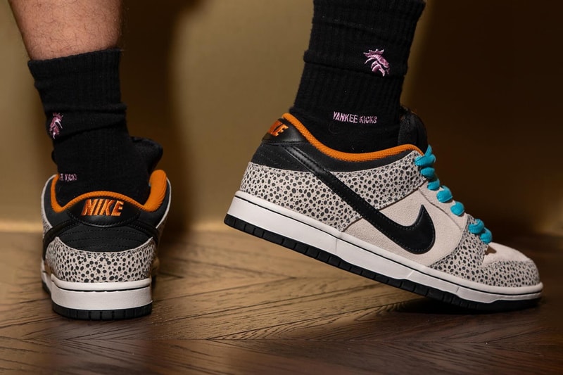 Arrow Dunks Images showing the Nike SB Dunk Low Safari
