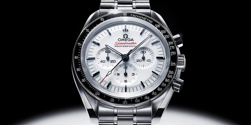 OMEGA Speedmaster Moonwatch Lacquered White Dial | Hypebeast