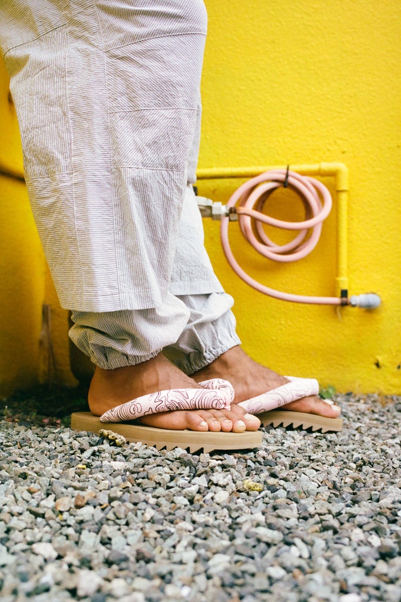 靴 SUICOKE everyone nylon silk sandals US10 SUICOKE everyone nylon silk sandals Navy