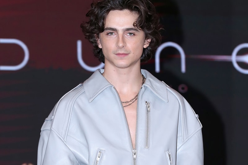 First Look Timothée Chalamet Bob Dylan Surfaced | Hypebeast