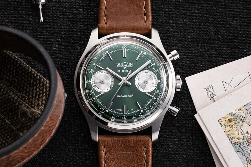 Vulcain Chronograph 1970s British Racing Green Dial Release Info