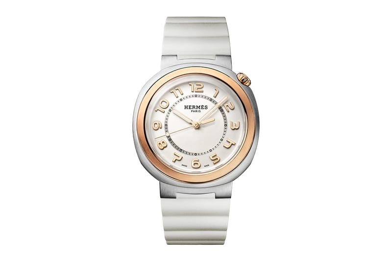 HERMES シュシュ ブラウン・ホワイト　2024 Hermès Watches & Wonders 2024 Novelties Info | Hypebeast