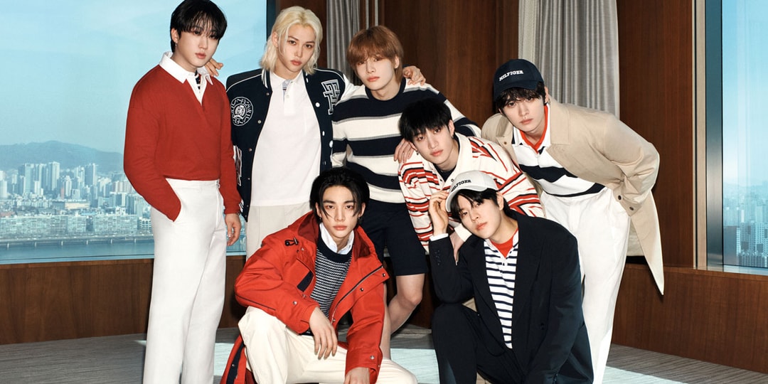 Stray Kids выступили в рекламной кампании Tommy Hilfiger весна 2024 года