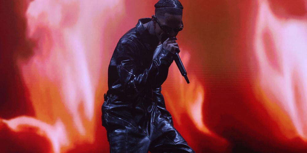 Travis Scott's Recent SNL Stage and Outfit Designed by Rick Owens