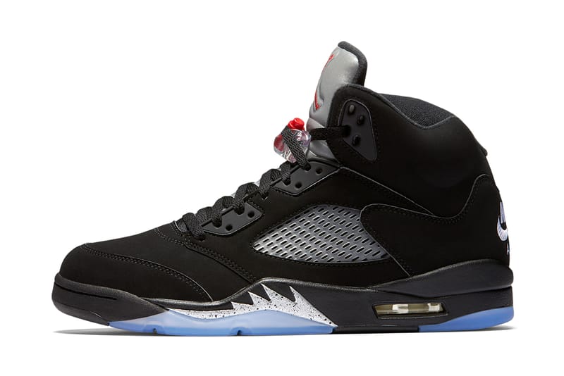 jordan 5 black metallic 2016