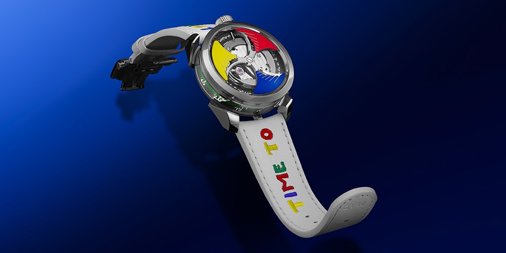 MB&F заказала Жан-Шарлю де Кастельбажаку игривые наручные часы MAD1
