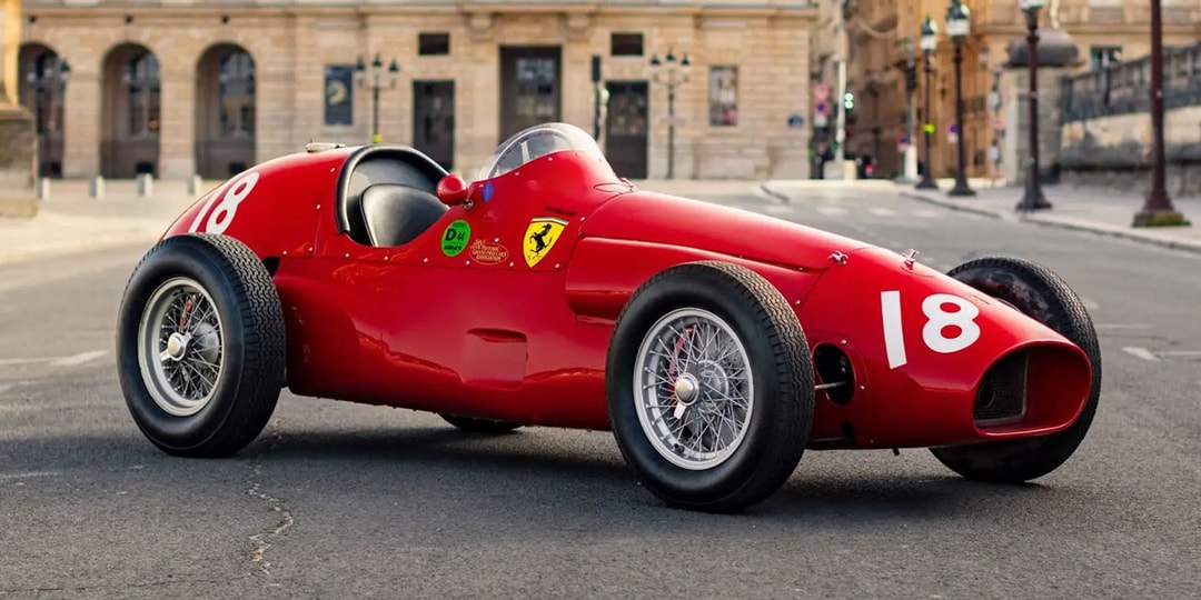 Редкий автомобиль Формулы-1 золотой эпохи Ferrari выставлен на аукцион