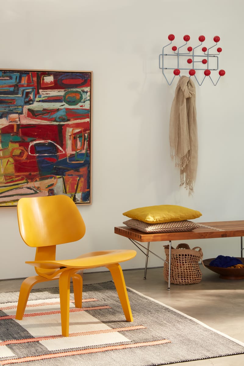 New Eames Hang-It-All and LCW Chair from Herman Miller