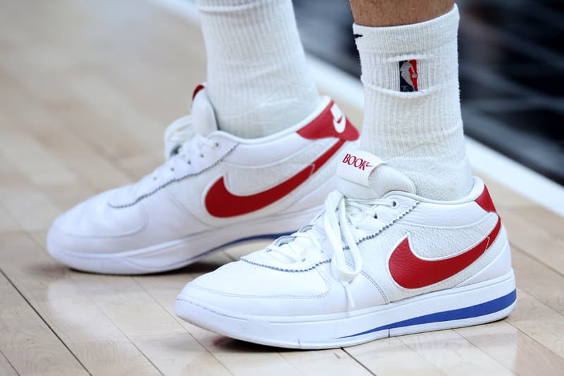 Devin Booker Nike Book 1 "Forrest Gump" PE Debut Hypebeast
