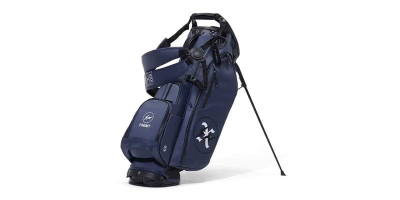 GOD SELECTION XXX x fragment design Debuts Navy Golf Bag | Hypebeast