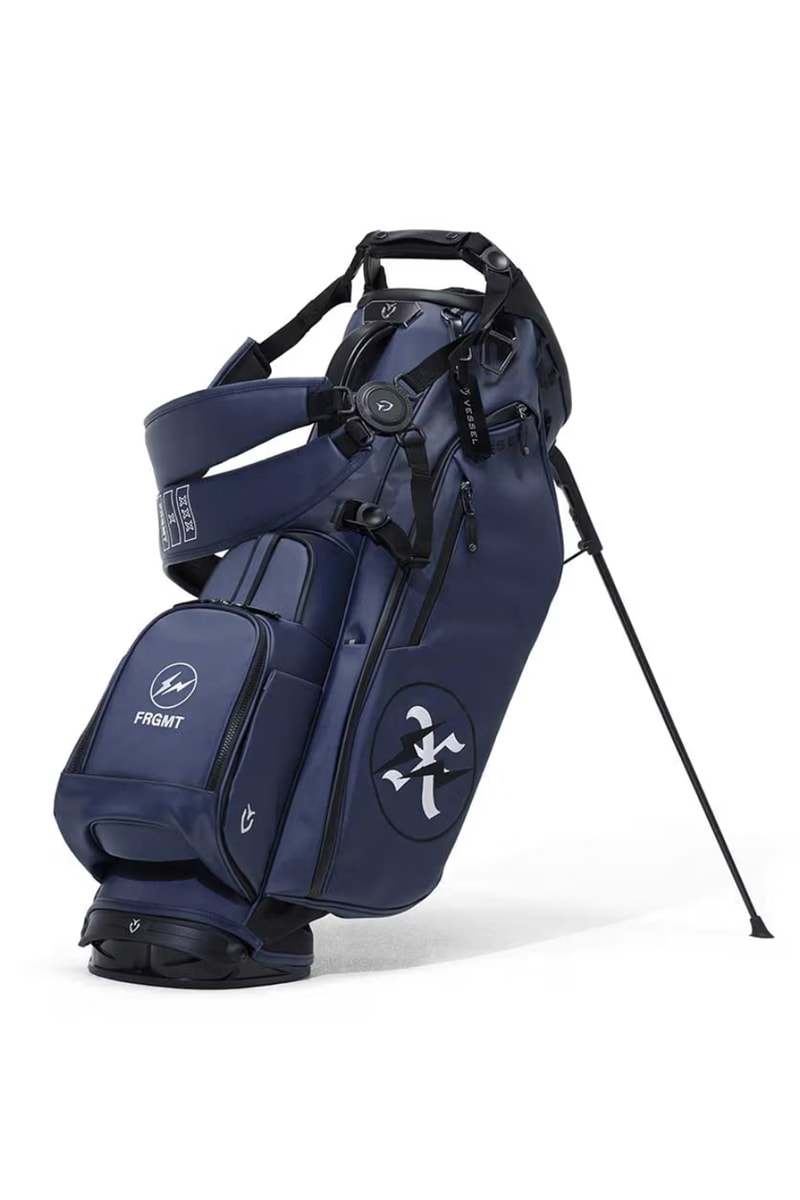 GOD SELECTION XXX and fragment design Unite for the Navy Golf Bag That Redefines the Fairway