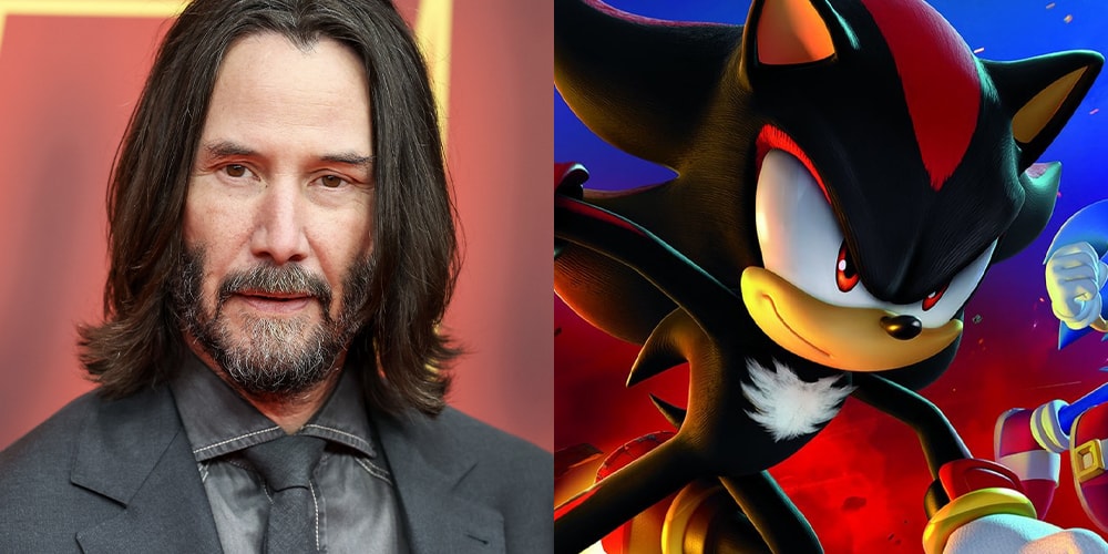 Keanu Reevs Shadow Keanu Reeves Cast as Shadow in 'Sonic The Hedgehog 3' | Hypebeast