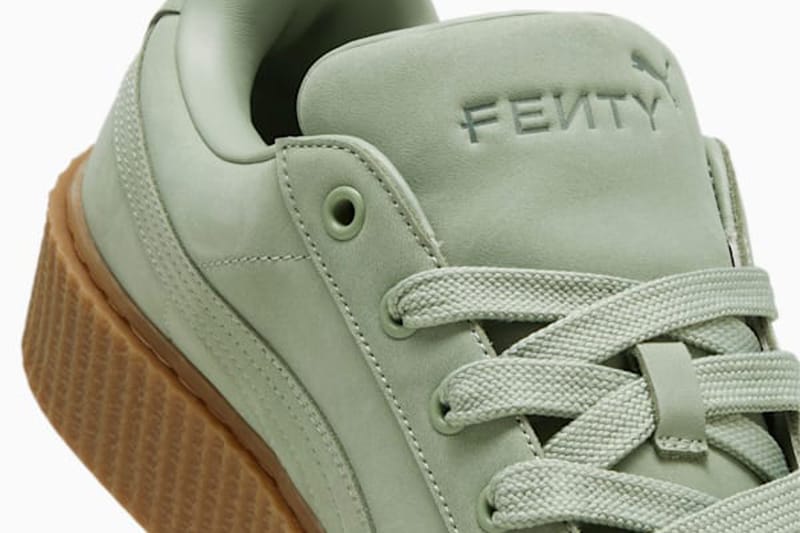 PUMA × Fenty ☆ Creeper Phatty ‘Totally Taupe' Buy Fenty x Wmns Creeper Phatty 'Earth Tone Pack - Green Fog