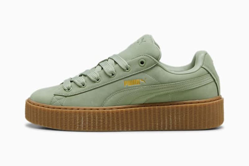 注目コラボ【PUMA】FENTY x PUMA Creeper Phatty Earth Tone Rihanna's Fenty And Puma Debut Creeper Phatty Earth Tone