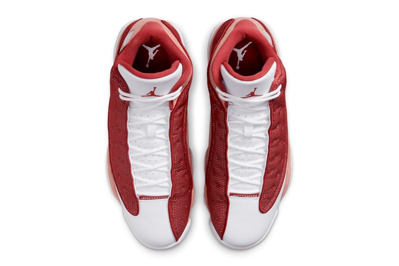 Red and white 13s release date on sale