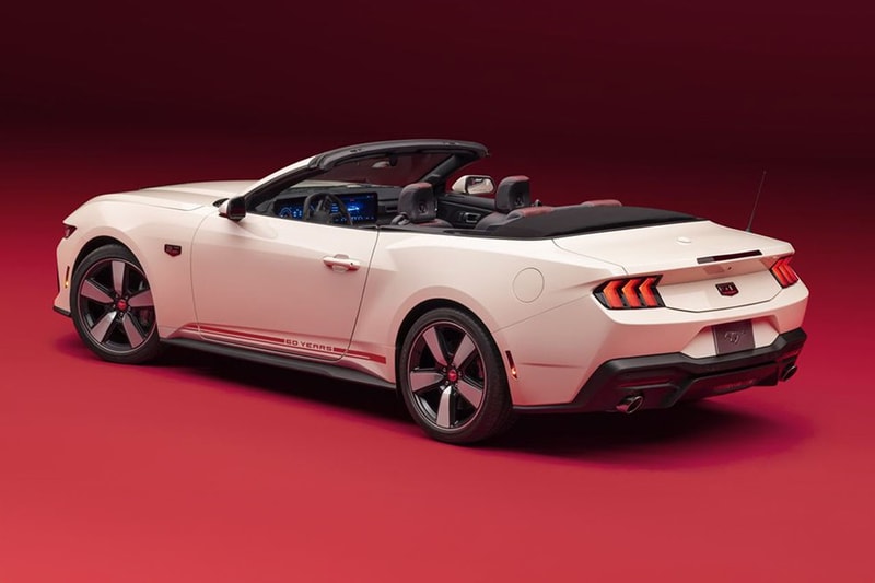 Ford Mustang 60th Anniversary Package Info | Hypebeast