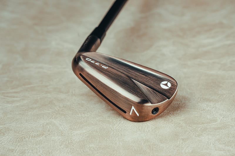 A Vintage Copper Finish Covers These TaylorMade Irons
