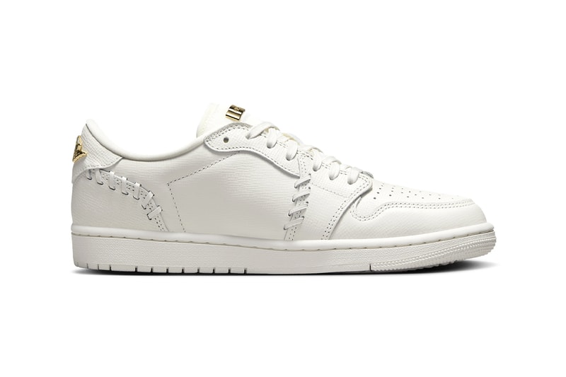 air jordan 1 low se white metallic gold