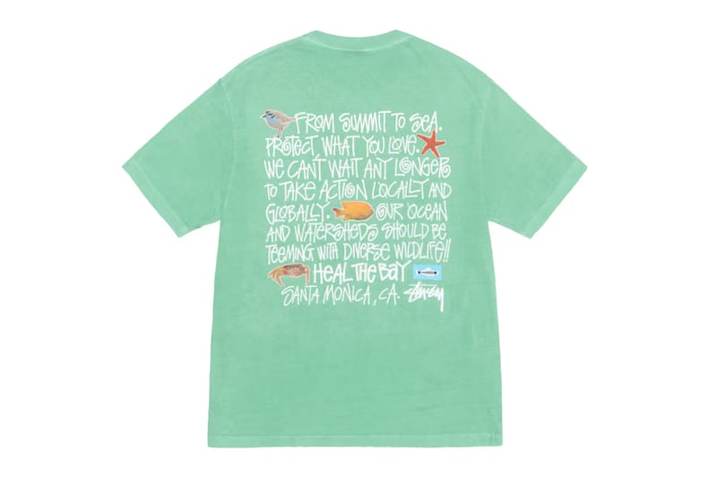 Stüssy Taps Heal The Bay for Coastal Protection T-Shirt | Hypebeast