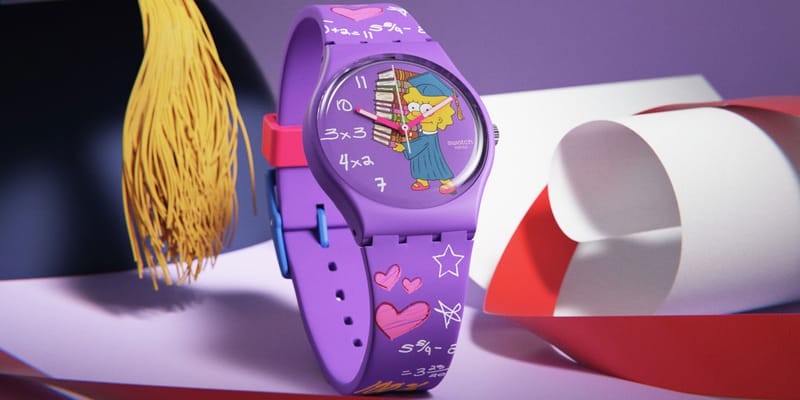 ★SWATCH★ [Headquarters] The Simpsons CLASS ACT SO28Z118 CLASS ACT - SO28Z118 | Swatch® United States