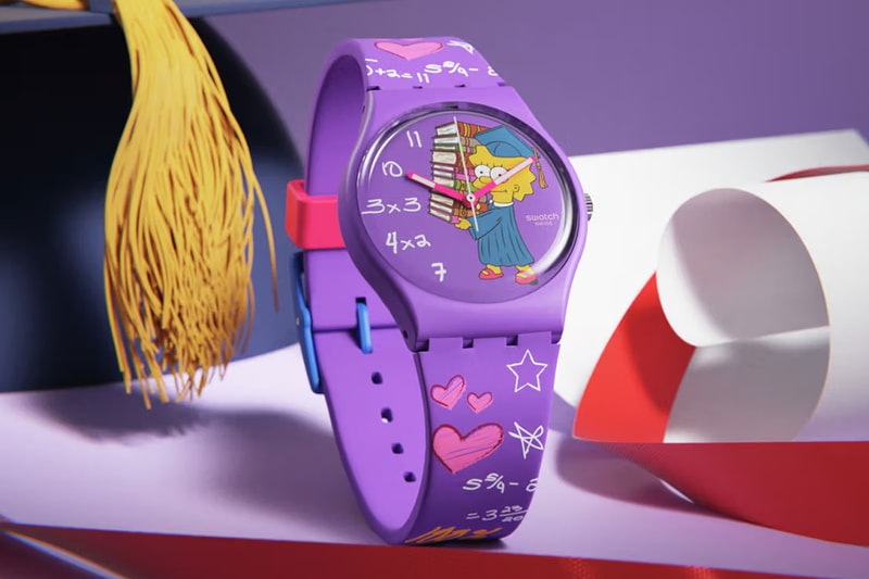 Swatch ‘The Simpsons’ Collection CLASS ACT Watch | Hypebeast