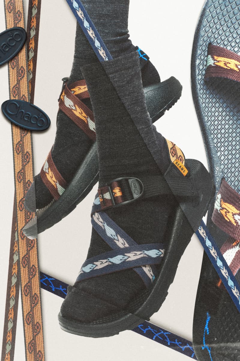 Chaco Taps BEAMS for Custom Z1 Cloud Sandal | Hypebeast