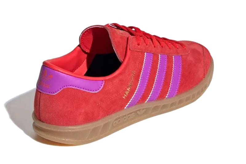 Adidas hamburg cream and shops red