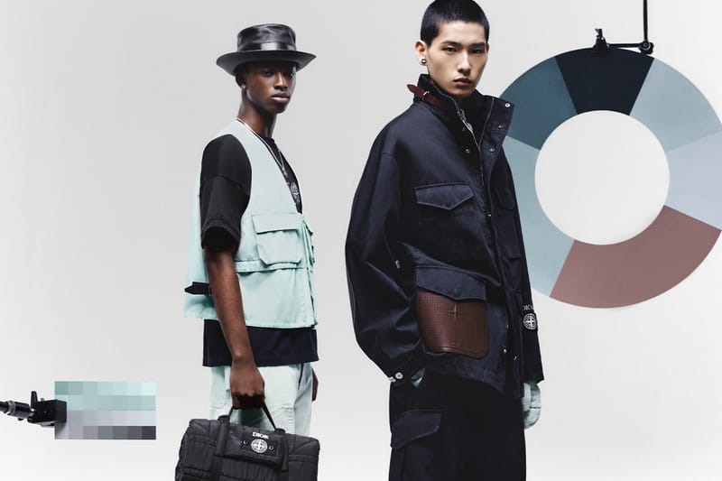 限定コラボ◆送料込♪【Stone  x Dior】sweatシャツ 2色 本日限定特価】DiOR × STONE ISLAND コラボ クルーネックTシャツ