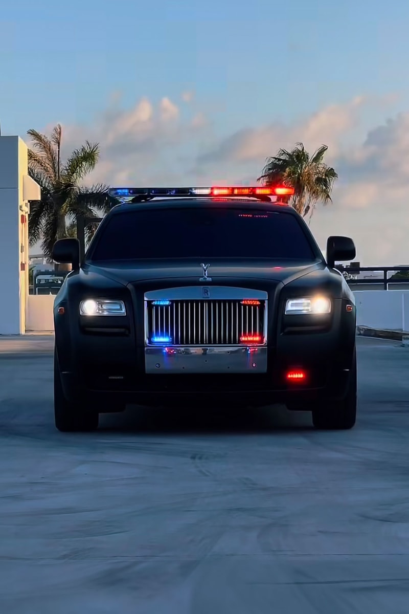 Miami Beach Police Rolls-Royce Recruitment Info | Hypebeast