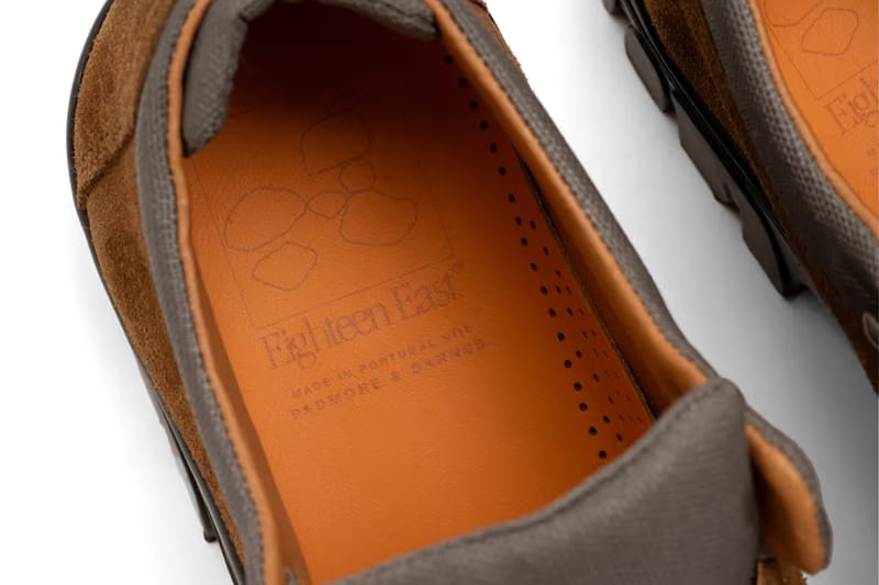 Padmore & Barnes プレーントゥ ダークブラウン 18 East and Padmore & Barnes Produce the Oakledge Hiker Low — eye_C