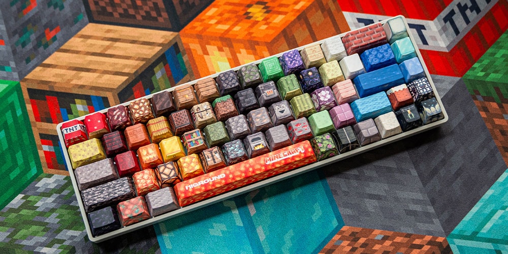 Higround x Minecraft Keyboard Collection Info | Hypebeast
