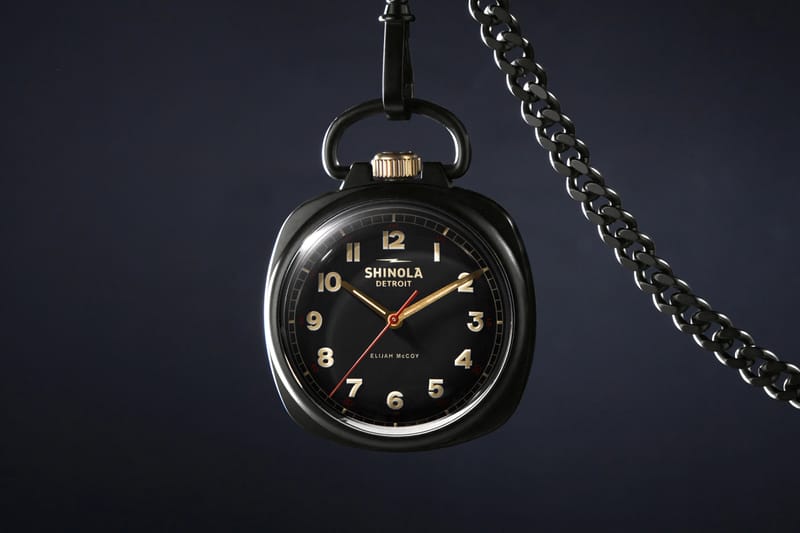 Shinola Elijah McCoy Pocket Watch Release Info | Hypebeast