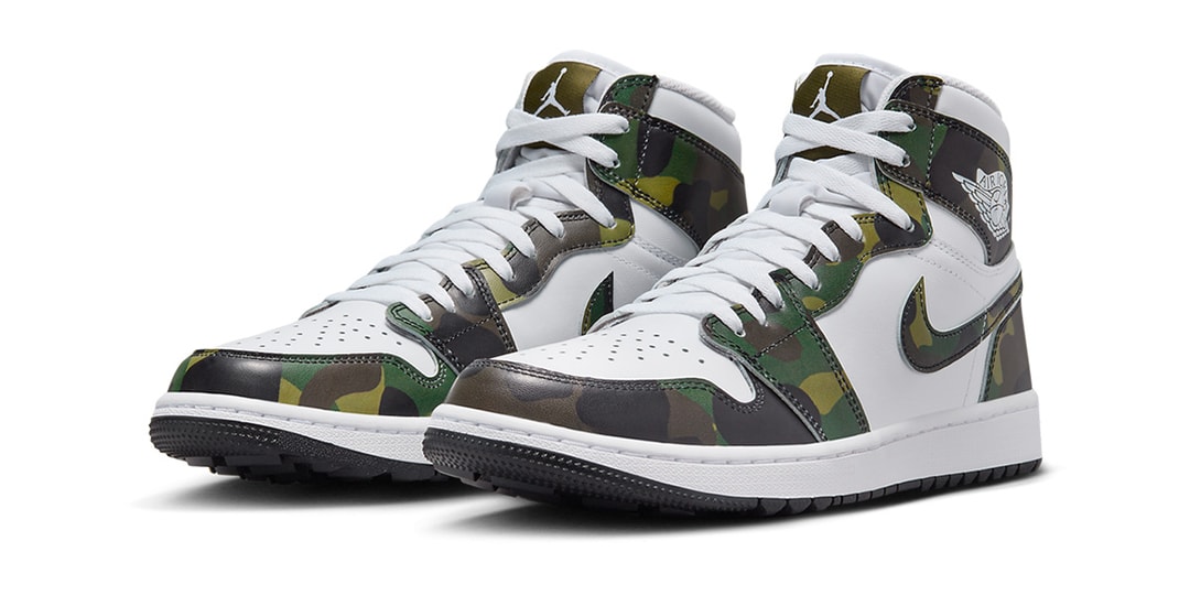 Air Jordan 1 High G Camo First Look DQ0660 300 | Hypebeast