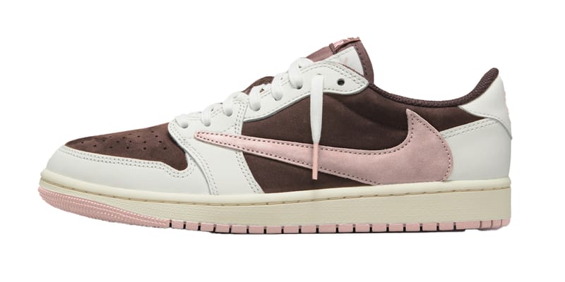 Travis Scott Air Jordan 1 Low OG Dark Pony/Pink Oxford | Hypebeast