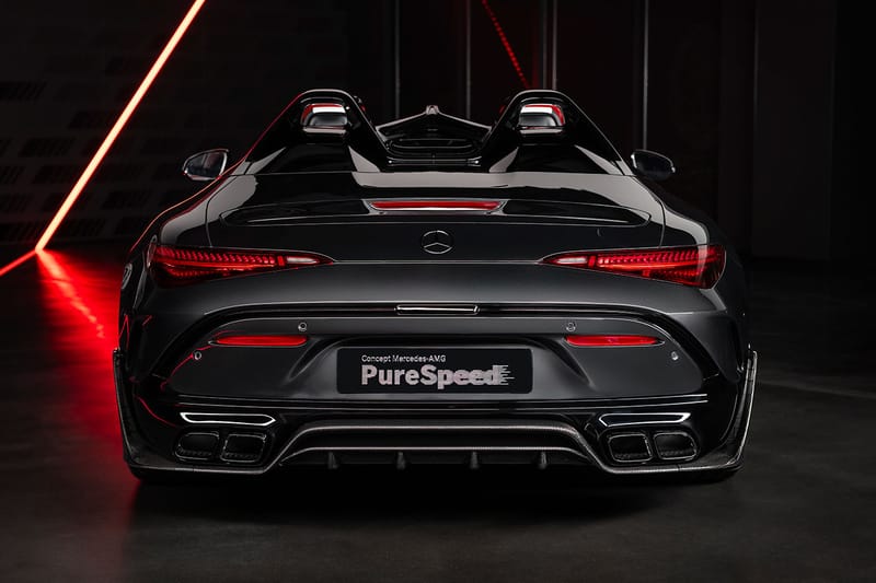 Mercedes AMG PureSpeed Concept Car F1 Debut | Hypebeast