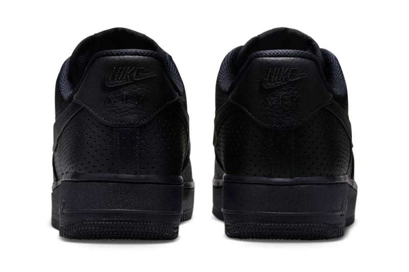 Nike Air Force 1 Low “Perforated Black” Release Info | Hypebeast Nike Air Force 1 Low “Perforated Black” Release Info | Hypebeast