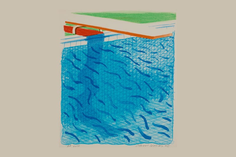 David Hockney Paper Trails Exhibition MAM Info | Hypebeast