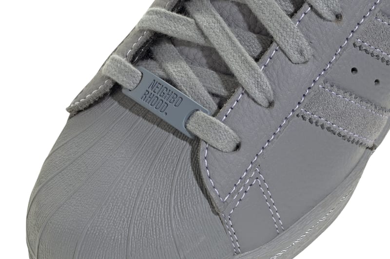 NEIGHBORHOOD adidas Superstar Cement Gray IE6115 Release | Hypebeast