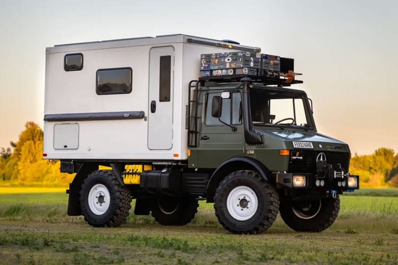 Mercedes Benz Unimog Wabi Sabi Overland Auction | Hypebeast