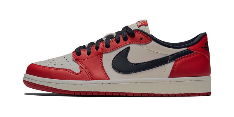 Aj 1 low red best sale