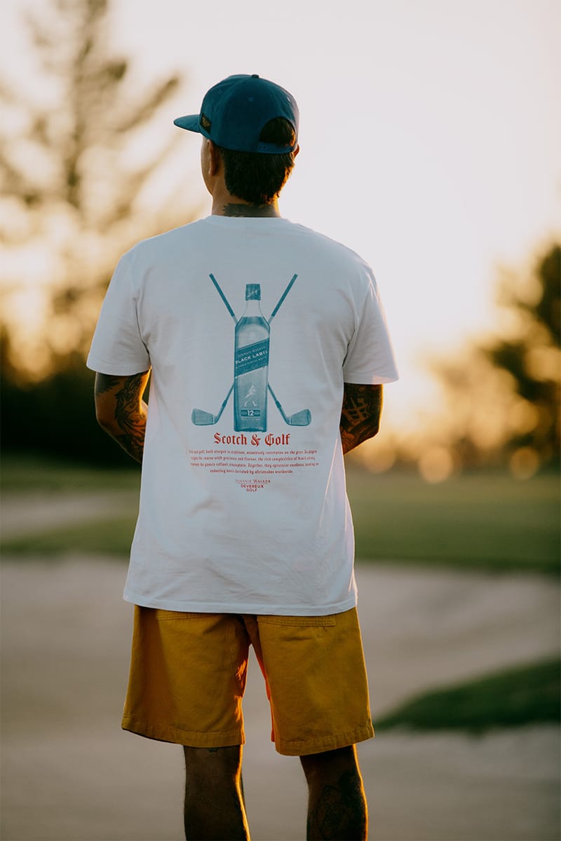 ○★新品未使用　DEVEREUX GOLF×Johnnie Walker　シャツ Johnnie Walker Golf Long Sleeve Tee – Devereux
