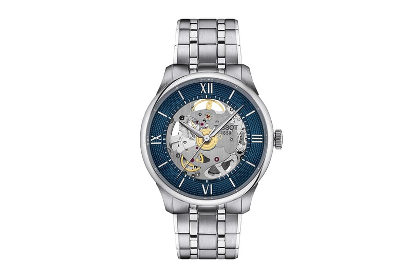 TISSOT FEMIN-T 腕時計 シェル文字盤 Tissot Chemin Des Tourelles Skeleton Release | Hypebeast
