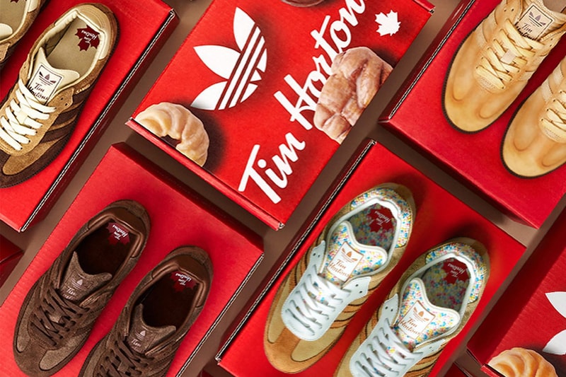 Tim Hortons Donut-Inspired adidas Originals Sambas | Hypebeast